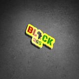 Black 365 sticker - Thee Sticker God